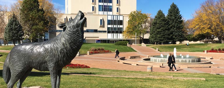 Campus de la Universidad Estatal de Colorado