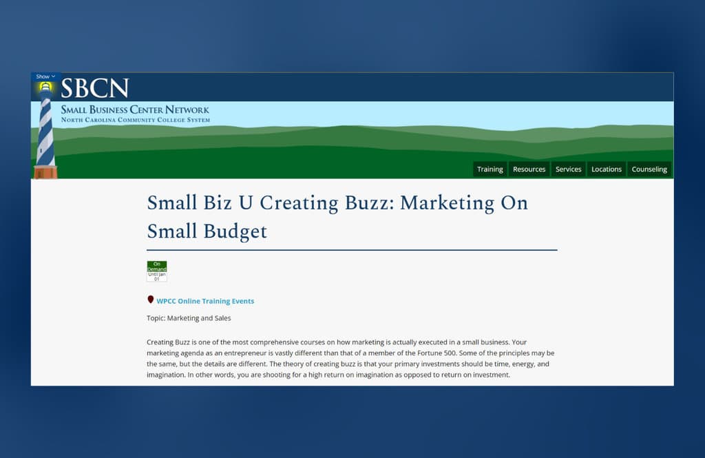 Creando Buzz: Marketing con un presupuesto pequeño