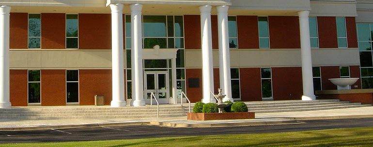 campus de la Universidad de Faulkner