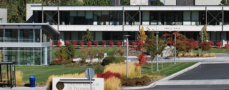 Campus del Instituto de Tecnología de Oregón
