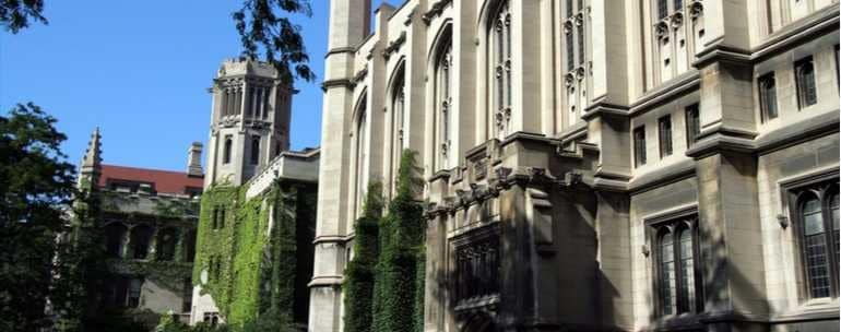 campus de la Universidad de Chicago