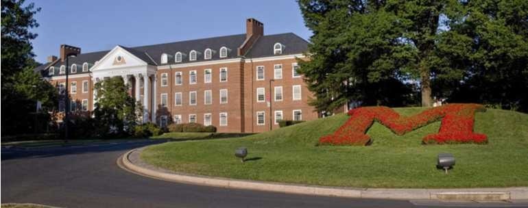 campus de la Universidad de Maryland