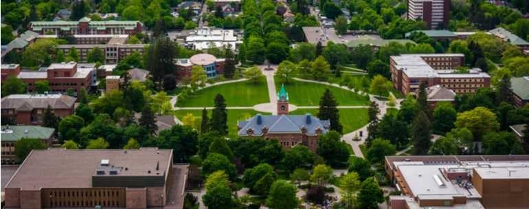 campus de la Universidad de Montana
