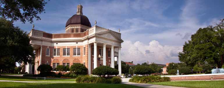 Campus de la Universidad del Sur de Mississippi