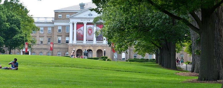 campus de la Universidad de Wisconsin