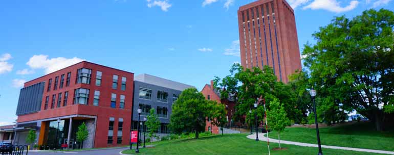 Campus de la Universidad de Massachusetts Amherst