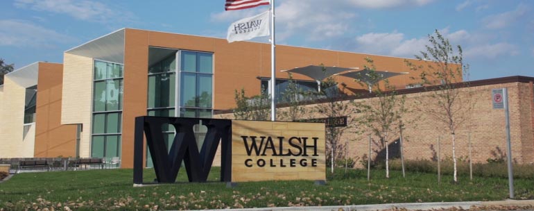 campus de la universidad de walsh